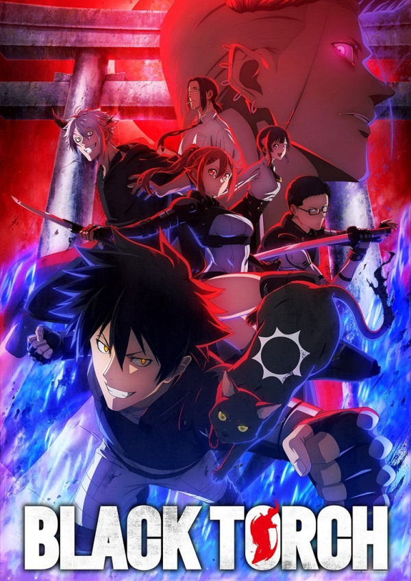 Poster background Чёрный факел