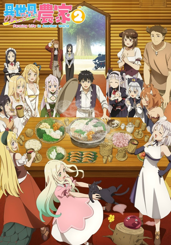 Poster background Фермерская жизнь в ином мире 2