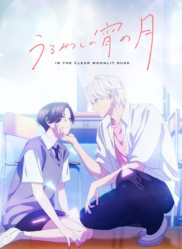 Poster background Прекрасная вечерняя луна