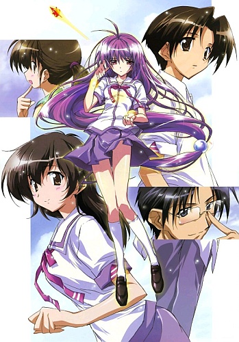 Poster background Небо Ирии или лето НЛО OVA