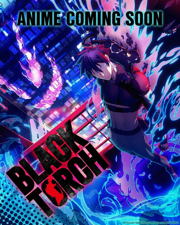 Poster background Чёрный факел