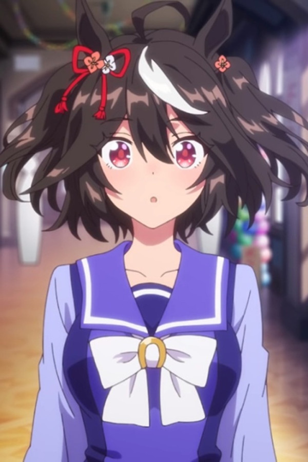 Poster background Девушки-пони: Славное дерби — Первая годовщина