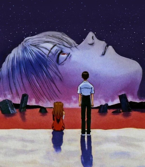 Poster background Евангелион нового поколения (Новый сериал)